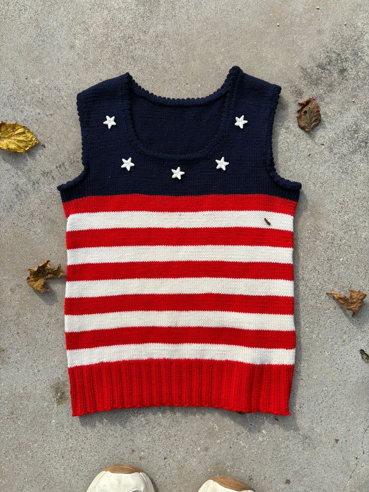 Other Striped Sleeveless Knit Top product image